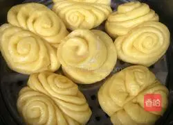 Illustration of how to make pumpkin steamed buns 6