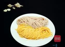 Illustration of how to make noodles with a chef machine 9