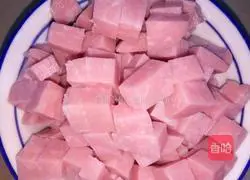 Illustration of how to make ham and potato pancakes 2