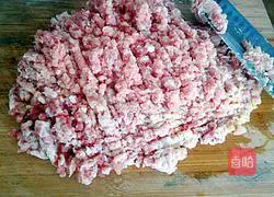 Illustration of how to make shepherd's purse and meat buns 10