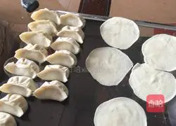 Illustration of how to make shredded radish dumplings 8