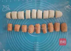 Illustration of how to make orange potato blossom steamed buns 10