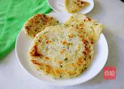 Illustration of how to make scallion pancakes 16