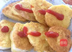 Illustration of how to make dried egg steamed buns 6