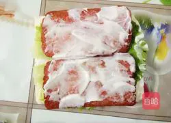 Cheese and ham sandwich Illustration of how to do it 6