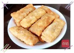 Illustration of how to make minced pork and three shredded spring cakes (mix the noodles yourself) 13