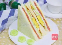 Illustration of how to make a sandwich 20