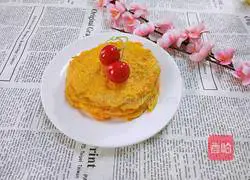 Illustration of how to make carrot pancakes 8