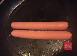 How to make ham sausage and egg burrito Illustration 6