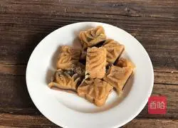 Illustration of how to make mung bean cake golden cake 2