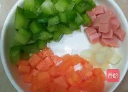 Golden Fried Rice Recipe Illustration 1