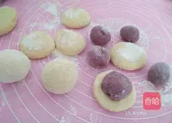 Illustration of how to make bean dregs and flowering steamed buns 6