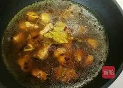 Illustration of how to make large plate of chicken noodles 5