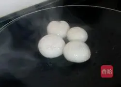 Quick bean paste glutinous rice balls recipe 12