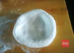 Illustration of how to make glutinous rice and bean paste cake 8