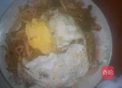 Illustration of how to make fried noodles 5