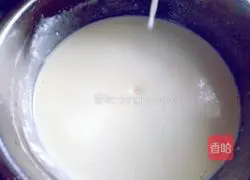 Illustration of how to make ham and egg pancakes 5