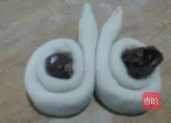 Illustration of how to make butterfly steamed buns 5