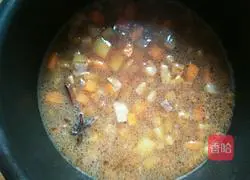 Bacon and potatoes Illustration of how to cook rice 11