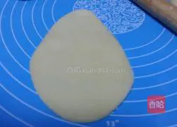 Illustration of how to make shortbread with snow pear filling 9