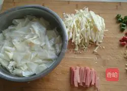 Illustration of how to make fried noodles 5