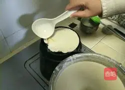 Illustration of how to make millet pancakes 6