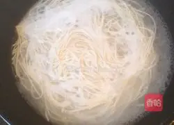 Illustration of how to make dry noodles 3