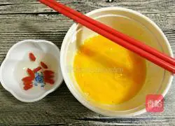 Illustration of how to make rice dumplings with fermented rice and mixed with eggs 6