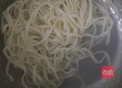 Big meat fried noodles Illustration of how to do it 7