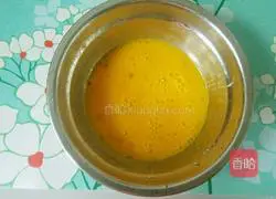 Illustration of how to make fungus and ham cake 2