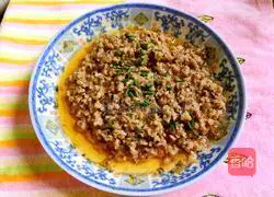 Illustration of how to make mushroom meatloaf 4