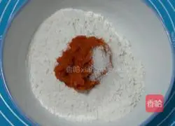 Illustration of how to make pumpkin shell steamed buns 5