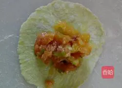 Illustration of how to make radish meat dumplings 12