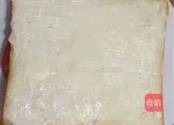 Illustration of how to make fried egg and ham sandwich 6