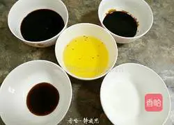 Illustration of how to make scallion oil noodles 4