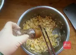 Illustration of how to make pumpkin noodle buns 8