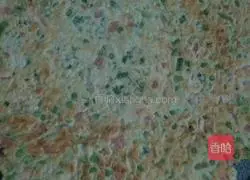 Illustration of how to make garlic ham pancakes 5