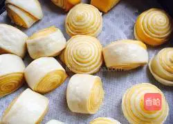 Illustration of how to make natural colored milk steamed buns 3