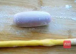 Illustration of making caterpillar steamed buns 13