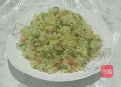 Illustration of how to make soft fried rice 5