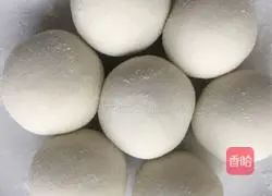 Illustration of making handmade bean paste glutinous rice balls 5