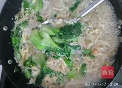 Illustration of how to make braised pancakes 14