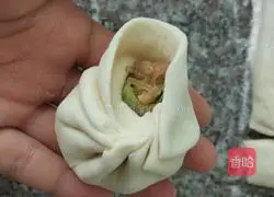 Pork, cabbage, vermicelli buns Illustration of how to do it 13