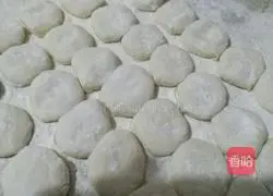 Illustration of how to make pork and onion dumplings 16