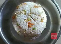 Illustration of how to make special fried rice 6