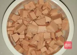 Sour, sweet and sour is you - pineapple fried rice Illustration of how to do it 5