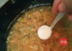 Illustration of how to make colorful noodles 11