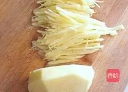 Illustration of how to make potato tortillas 1