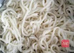 Illustration of how to make fried noodles 2