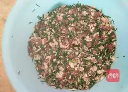 Illustration of how to make scallion dumplings 2